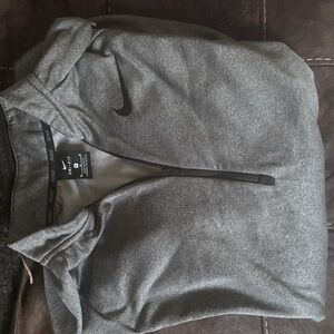 Nike Gray quarter zip men’s